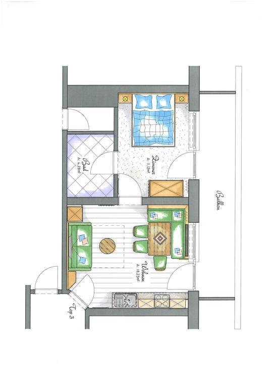 Aparthotel Hohe Bruecke Mittersill Værelse billede