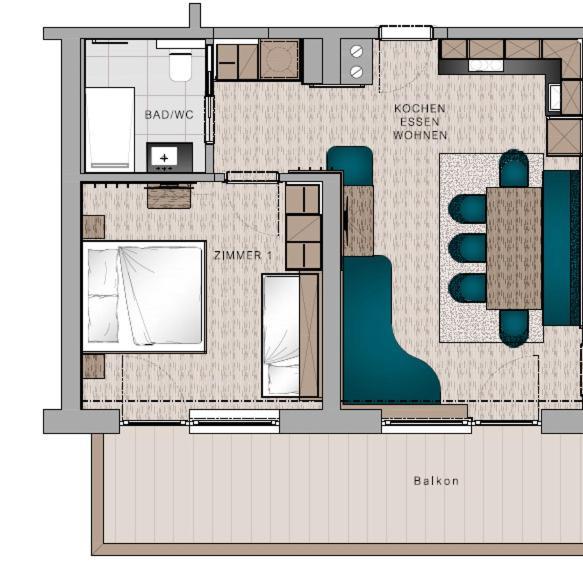 Aparthotel Hohe Bruecke Mittersill Eksteriør billede